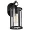 Nuvo Broadstone - 1 Light Small Wall Lantern - Matte Black with Clear Seeded Glass 60/8111 - alternate 1